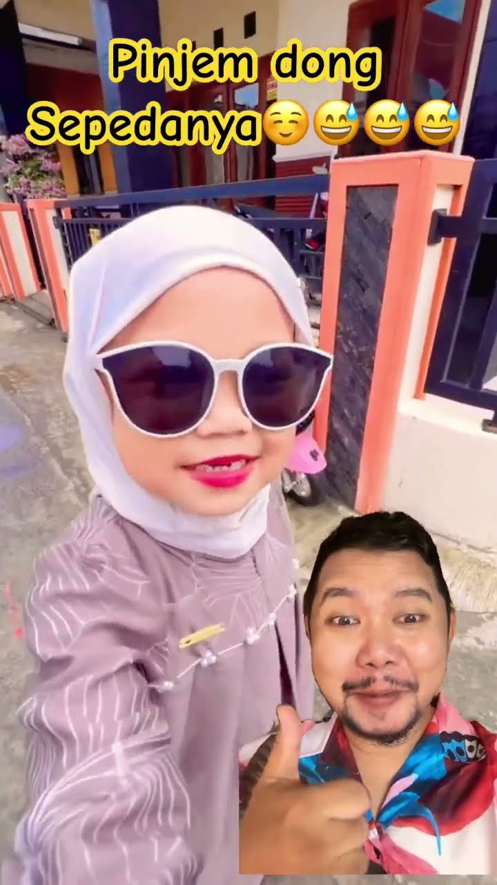 PAMER SEPEDA PINKY GEMES!!??? #anaklucu #lucu #anakpintar #shortsfeed #shorts