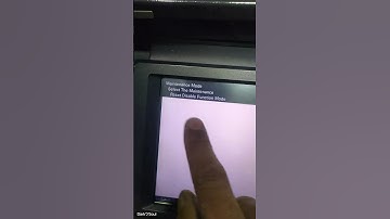 Reset disable function Kyocera Taskalfa Photocopier #machine