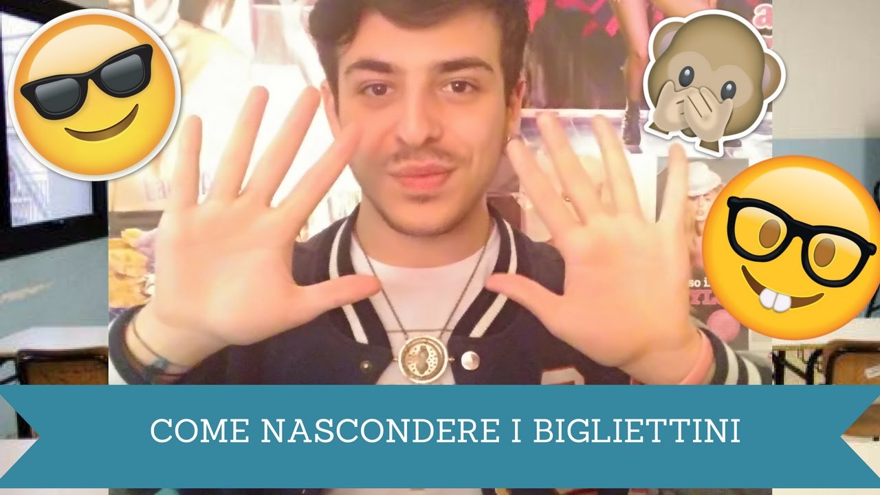 10 Metodi INFALLIBILI Per Nascondere I Bigliettini A Scuola Jose Ph 