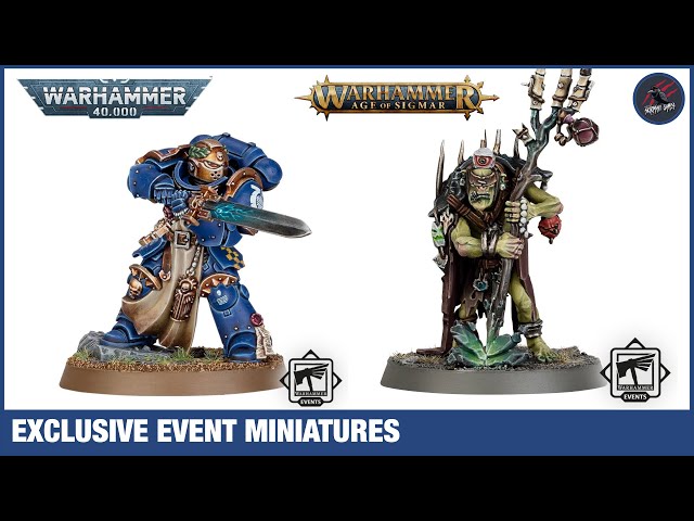 EXCLUSIVE WORLD EVENT MINIATURES - Are These Warhammer 40K 