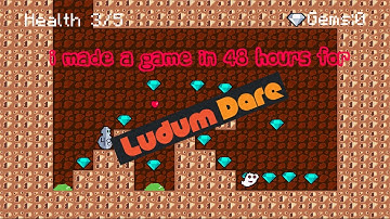 I made a game in 48 hours(Ludum Dare 48 Devlog).