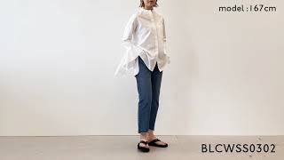 PERSIMMON / バンドカラーシャツ / BEIGE, | ファッション通販 【公式