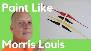 Paint like Morris Louis - Positive and negative space in art screenshot 5