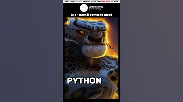 C++ When It Comes to Speed   | #coding #python