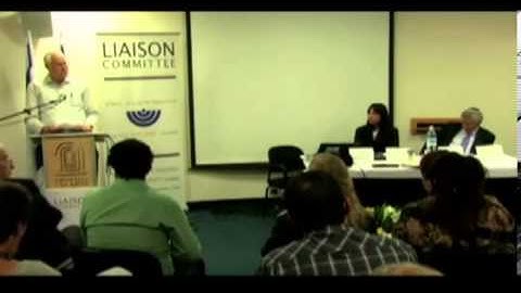 Intro of Mordechai Kedar - The Present and Future of Christians in the Middle East Symposium