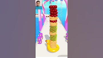 Pancake Run 🥙🛵🟣 All Levels Gameplay IOS Android Levels #13 OAP83 GA63A