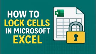 How To Lock Cells In Microsoft Excel | Freeze Only Certain Cells In Excel