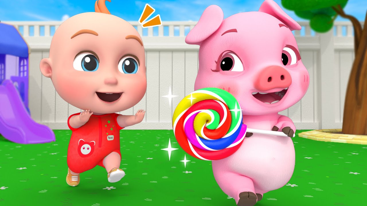 Con Heo Xinh Chơi Đùa - Nhạc Thiếu Nhi Chú Heo Con Đáng Yêu ♫ Nhạc Thiếu Nhi Sôi Động Cho Bé Ăn Ngon