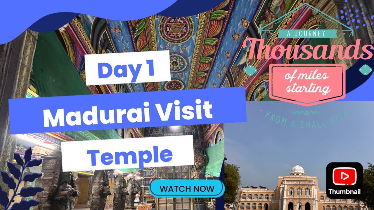 Journey Started for Rameshwaram | Madurai 1st Stop