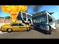 I Used Nukes to Create the Biggest Highway Crashes! - BeamNG Gameplay & Crashes