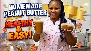 YOU WILL NEVER BUY PEANUT BUTTER AGAIN | Easy & No Preservatives Recipe
