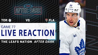 Maple Leafs at Florida Panthers LIVE POST GAME ft. Nick Alberga & Jay Rosehill | Game 77 Reaction