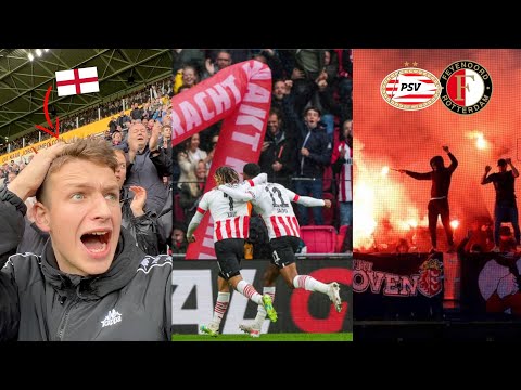 "7 GOAL THRILLER.." English Fan Experiences PSV vs FEYENOORD