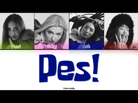 AURA - PES! Lyrics (color coded)