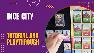 Dice City Solo Tutorial and Playthrough | DaniCha