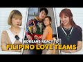KOREANS React to Iconic Filipino Love Teams | Marvin and Jolina, Kathniel, Donbelle