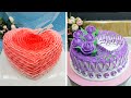 Amazing Cake Decorating Tutorials For Anniversary | Yummy Birthday Cake Recipe | Satifying Chocolate