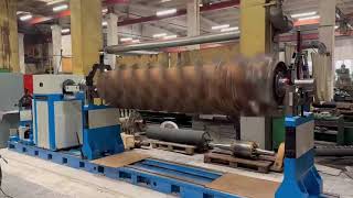 JP Auger balancing machine Rotor balancing of agricultural machinery in Lithuania