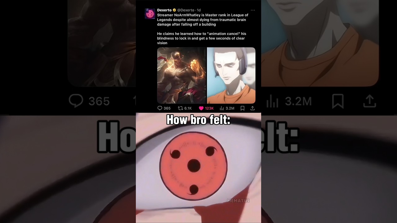 Bro is not human 😭