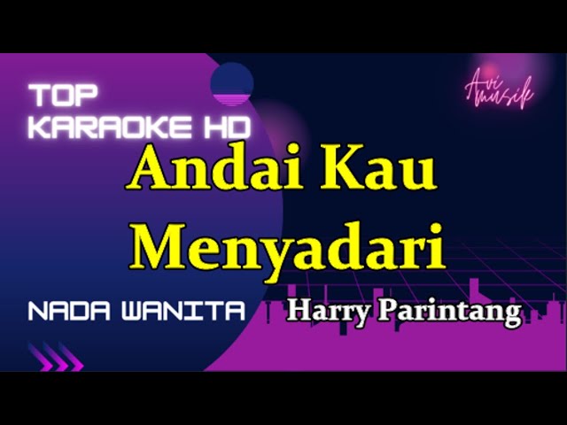 Andai Kau Menyadari-Harry P/Nada Wanita/Top karaoke HD class=