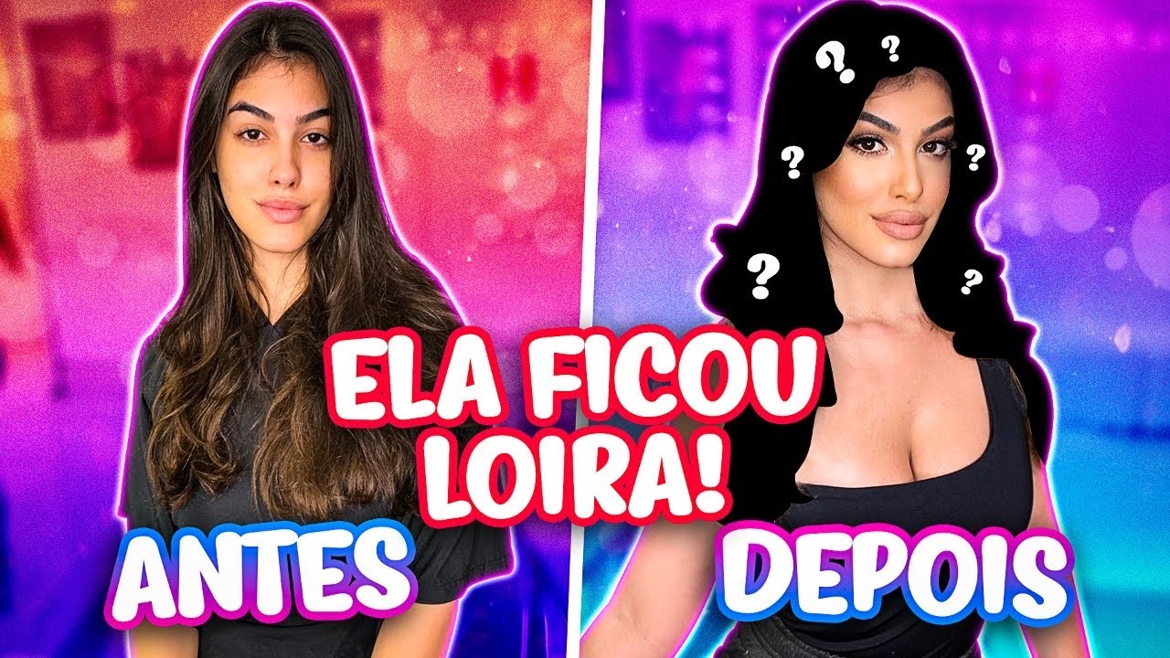 A DRIELLY MUDOU A COR DO CABELO!