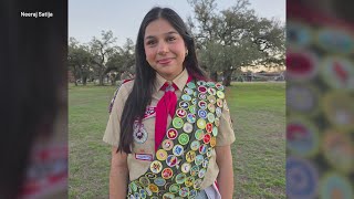Cedar Park Girl Scout earns every badge
