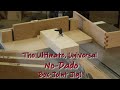 Perfect tablesaw box joints, any size, NO DADO! With FREE plans!