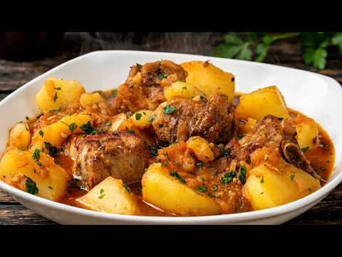 PAPAS CON COSTILLAS ¡Carne Suavecita que se deshace!