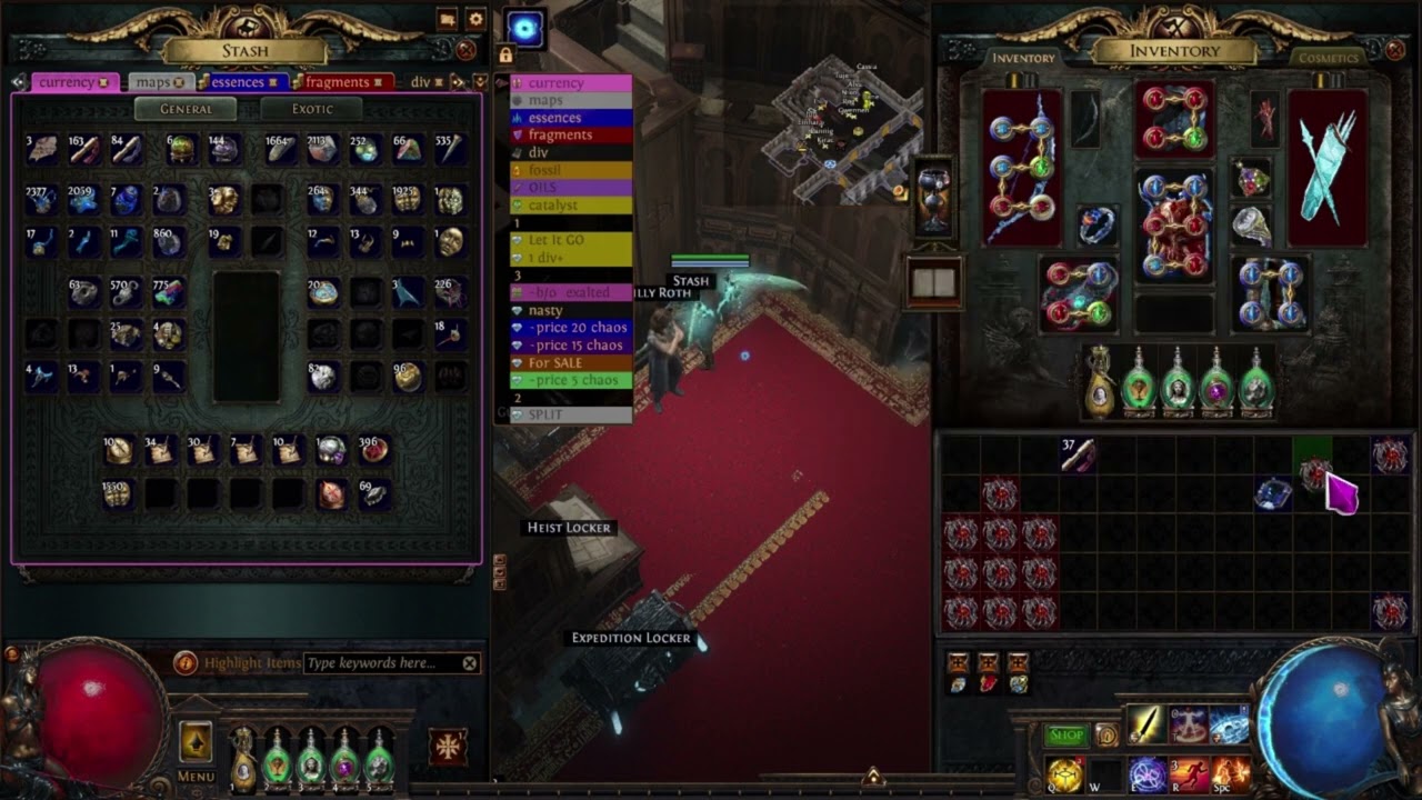Watcher's Eye Gamble Poe The Forbidden Sanctum League 3.20!