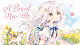 A Brand New Me 🌸 cozy spring lofi with lyrics | chill anime music to relax & study screenshot 5
