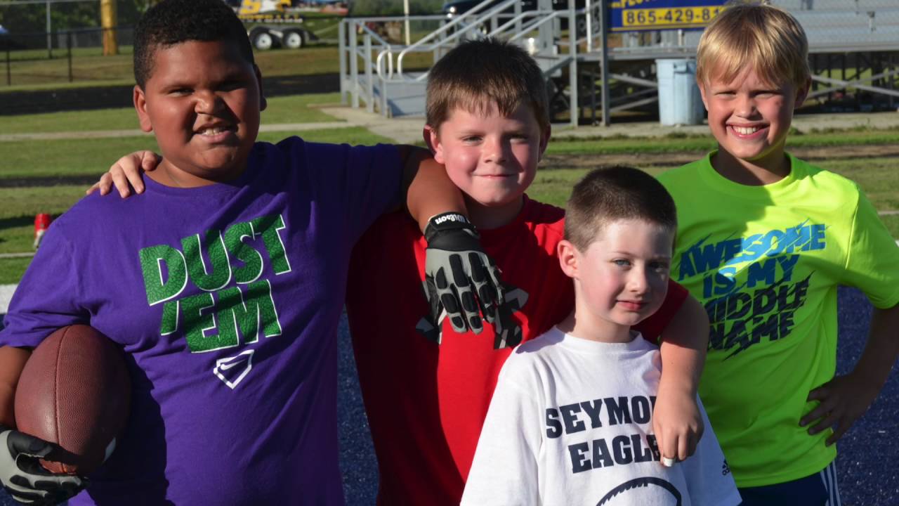 Seymour Youth Football Camp 2016 Day 2 YouTube