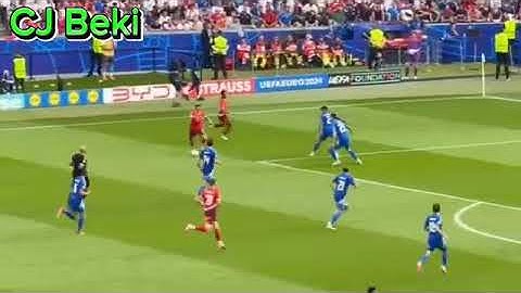 résumé match suisse vs Italie/euro 2024