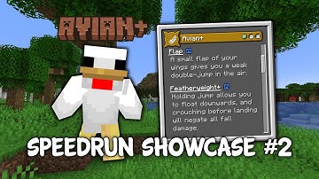 Speedrunning Minecraft as the NEW Avian!