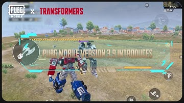 PUBG MOBILE | Check Out What’s New in Version 3.9