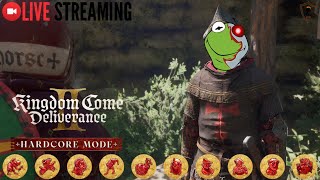 HARDCORE KCD2 Livestream - All Negative Perks - Day 4