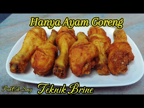 Cara Masak Ayam Goreng Tanpa Tepung