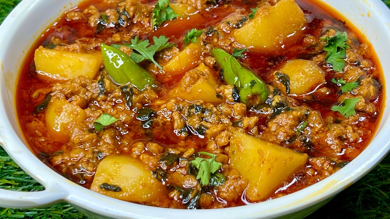 World Famous HYDERABADI KEEMA RECIPE - Masala Aloo Kheema | Super Tasty Keema Of Hyderabad 