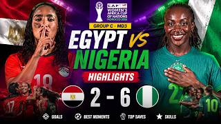 Egypt vs Nigeria | Highlights | WAFCON 2026 Group C | Nigeria Dominates Egypt