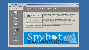 Spybot Scanning