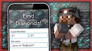 Minecraft Diamond Finding Apps... Do they Work? screenshot 1