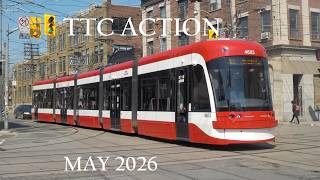 TTC Action – May 2026 | Streetcars & Buses in Toronto
