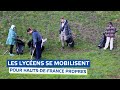 Les jeunes du lycée des Métiers d’Arts se mobilisent pour Hauts-de-France Propres !