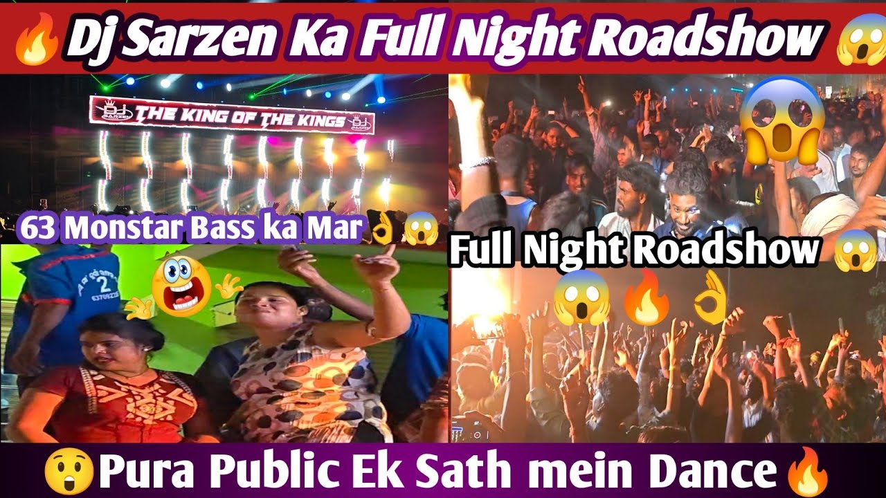 🔥Dj Sarzen ka Khatarnak Full Roadshow k Sath Motto Mela Odisha 2026😱🔥#djsarzenroadshow #viralvideo  