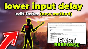 How to Get LOWER INPUT LAG in Fortnite! (Fast Response & Zero Delay)