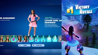 Buying The Olivia Rodrigo Skin Bundle In Fortnite Season 3 Chapter 7 (Solo Win #271)