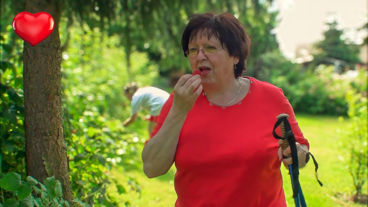 Helenka ❤️ krásné maliny, dovolená Lipnice nad Sázavou 10.7.2011, 4K