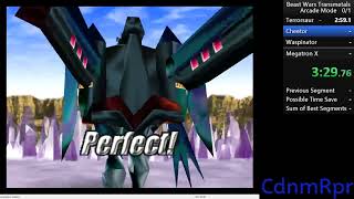 Transformers Beast Wars Transmetals Speedrun - Arcade - Very Easy - 834.85