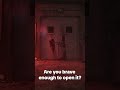 What is behind the door? 🚪👀