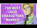 The BEST JoJo Characters Ranked