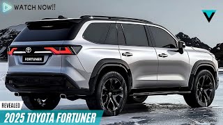 The New 2025 Toyota Fortuner Hybrid - Ready to become the ruler in its segment